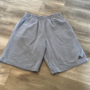 Blue Adidas Cotton Shorts Large